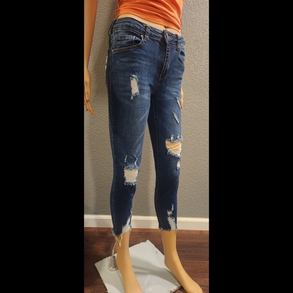 Cute Distressed Jeans - Picture 6 of 15